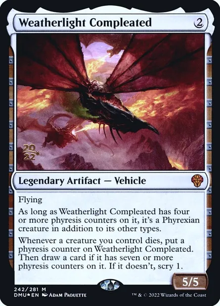 Weatherlight Compleated, Magic card PDMU 242s — Dominaria United Promos set