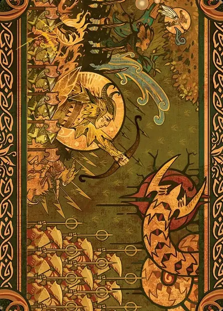 Chronicle of Victory // Chronicle of Victory, carte Magic AECL 27 — extension Lorwyn Eclipsed Art Series