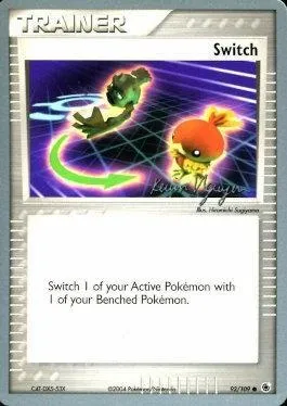 Échange, carte Pokémon WCD04 092-2 — extension World Championship Decks 2004