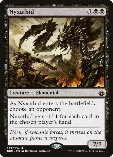 Nyxathide, carte Magic BBD 153 — extension Battlebond