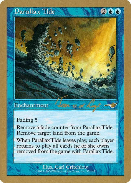 Parallax Tide, Magic card WC00 tvdl37 — World Championship Decks 2000 set