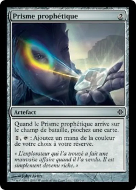 Prisme prophétique, carte Magic ROE 222 — extension L'ascension des Eldrazi