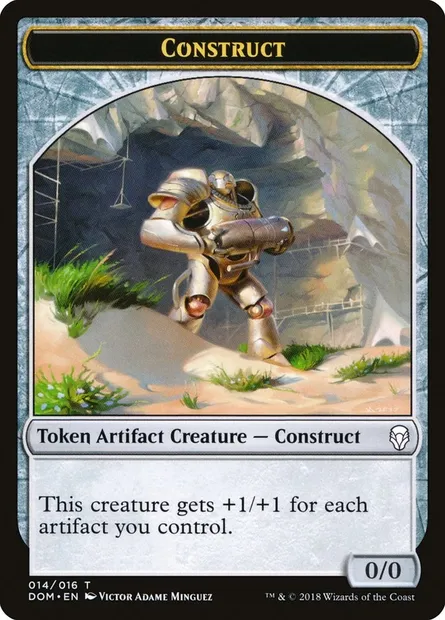 Construct, Magic card TDOM 14 — Dominaria Tokens set