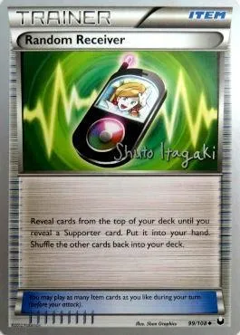 Random Receiver, Pokémon card WCD12 099-3 — World Championship Decks 2012 set