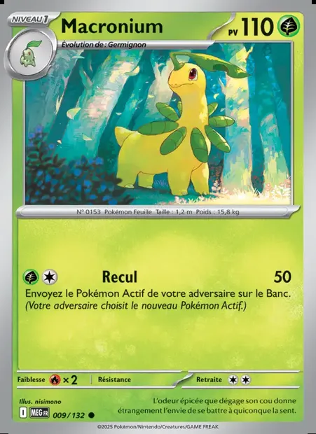 Macronium, carte Pokémon MEG 009 — extension Méga-Évolution