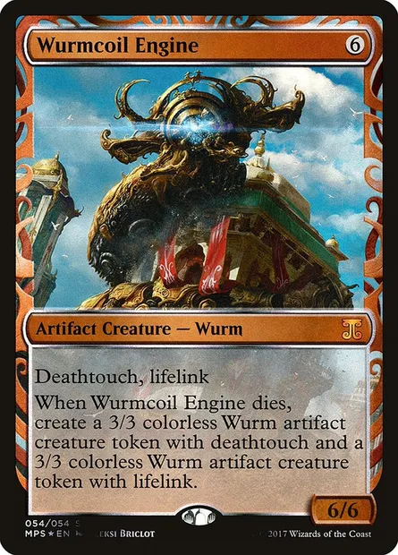 Wurmcoil Engine, Magic card MPS 54 — Kaladesh Inventions set