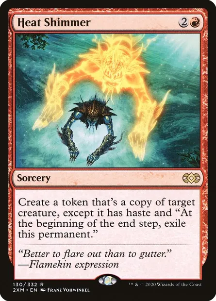 Heat Shimmer, Magic card 2XM 130 — Double Masters set