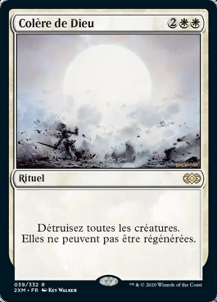 Colère de Dieu, carte Magic 2XM 39 — extension Double Masters