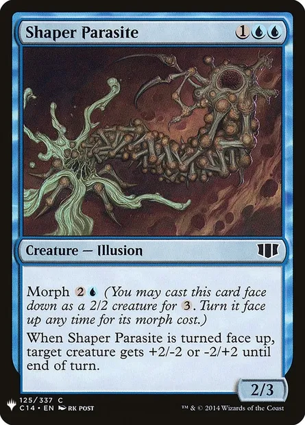 Shaper Parasite, Magic card PLST C14-125 — The List set