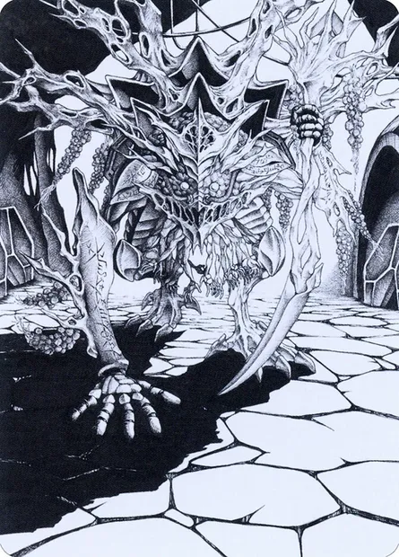 Thrun, Breaker of Silence // Thrun, Breaker of Silence, carte Magic AONE 76 — extension Phyrexia: All Will Be One Art Series