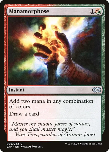 Manamorphose, Magic card 2XM 208 — Double Masters set