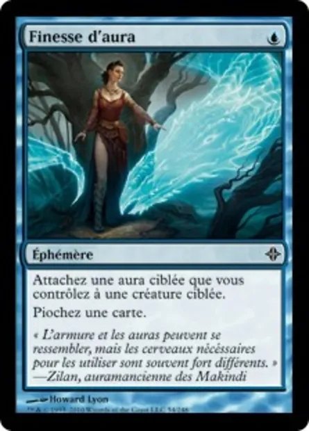 Finesse d'aura, carte Magic ROE 54 — extension L'ascension des Eldrazi