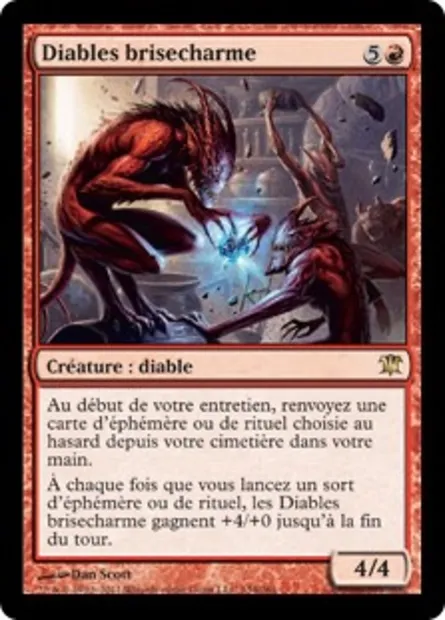 Diables brisecharme, carte Magic ISD 134 — extension Innistrad