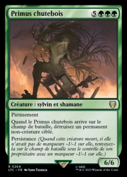 Primus chutebois, carte Magic LTC 264 — extension Tales of Middle-earth Commander