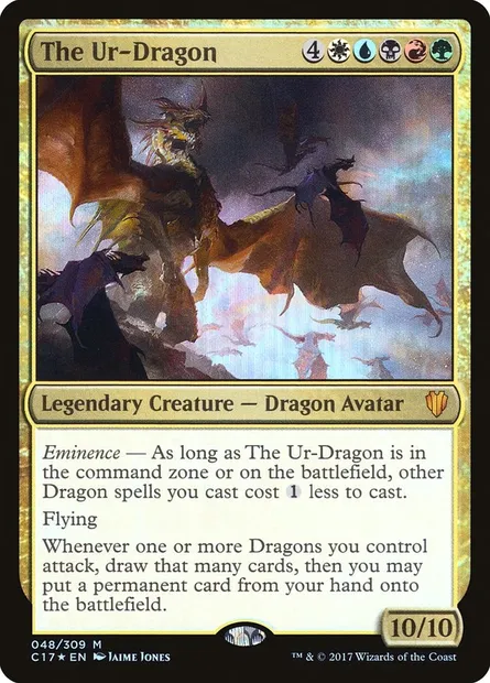 The Ur-Dragon, Magic card C17 48 — Commander 2017 set