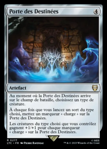 Porte des Destinées, carte Magic LTC 277 — extension Tales of Middle-earth Commander