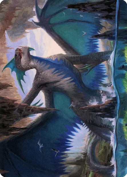 Murktide Regent // Murktide Regent, Magic card AMH2 20 — Modern Horizons 2 Art Series set