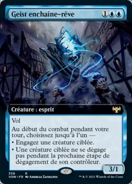 Geist enchaîne-rêve, carte Magic VOW 358 — extension Innistrad : noce écarlate