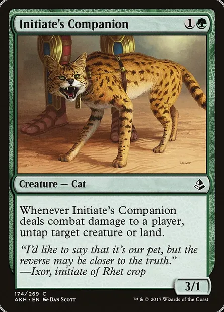 Initiate's Companion, Magic card AKH 174 — Amonkhet set