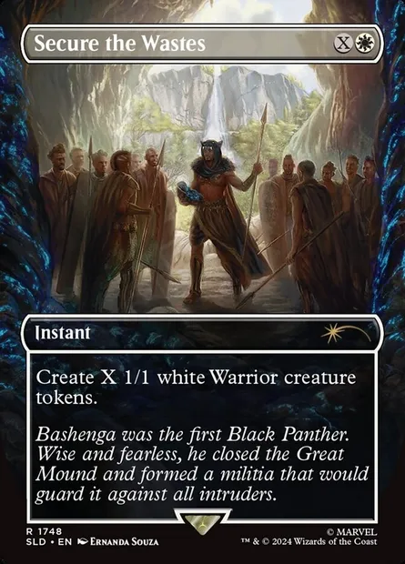 Secure the Wastes, Magic card SLD 1748 — Secret Lair Drop set
