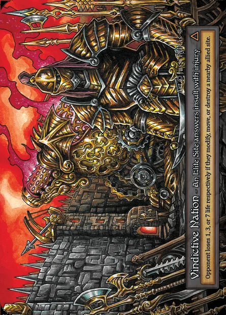 Vindictive Nation, Sorcery card GOT 444 — Gothic set