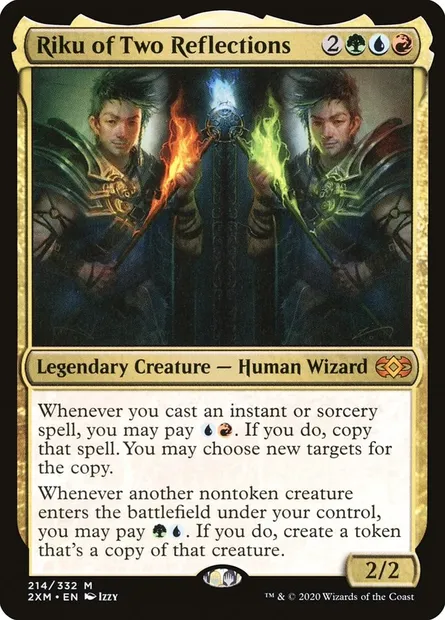 Riku of Two Reflections, Magic card 2XM 214 — Double Masters set