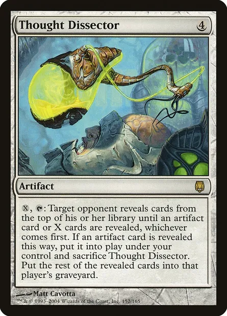 Thought Dissector, Magic card DST 152 — Darksteel set