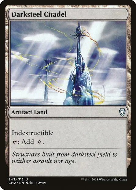 Darksteel Citadel, Magic card CM2 243 — Commander Anthology Volume II set
