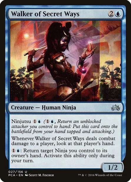 Walker of Secret Ways, Magic card PCA 27 — Planechase Anthology set