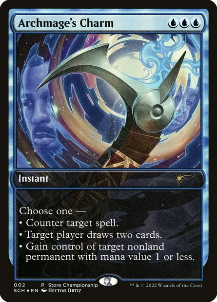 Archmage's Charm, Magic card SCH 2 — Store Championships set