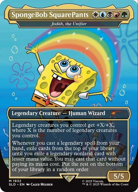 Jodah, the Unifier, Magic card SLD 1932 — Secret Lair Drop set