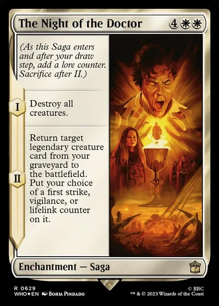 The Night of the Doctor, Magic card WHO 629 — Doctor Who set