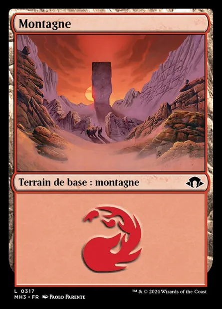 Montagne, carte Magic MH3 317 — extension Modern Horizons 3
