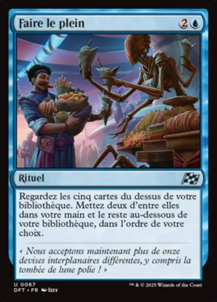 Faire le plein, carte Magic DFT 67 — extension Aetherdrift