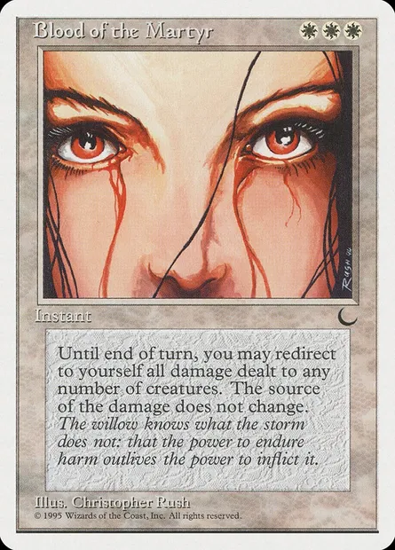 Blood of the Martyr, carte Magic CHR 4 — extension Chronicles