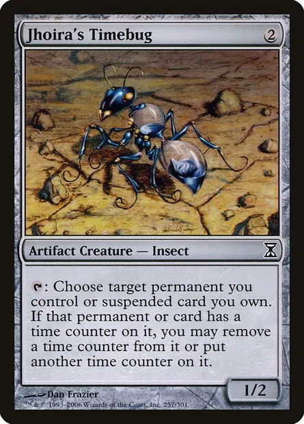 Jhoira's Timebug, Magic card TSP 257 — Time Spiral set