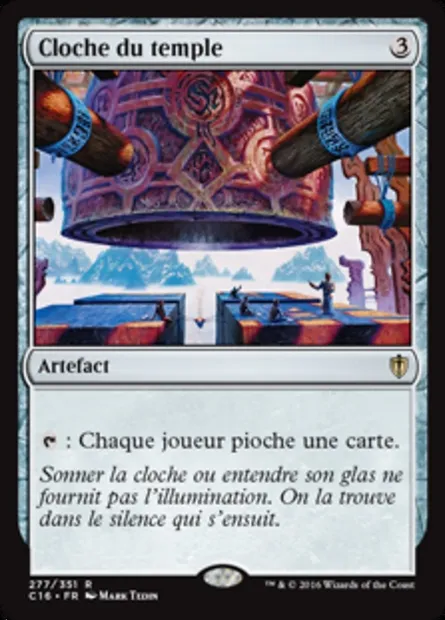 Cloche du temple, carte Magic C16 277 — extension Commander 2016
