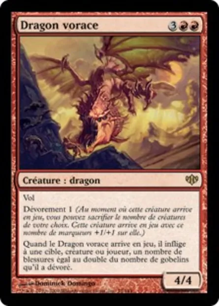 Dragon vorace, carte Magic CON 75 — extension Conflux