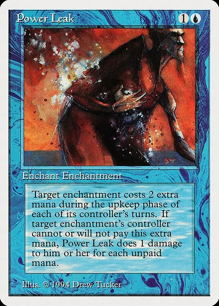 Power Leak, Magic card SUM 73 — Summer Magic / Edgar set
