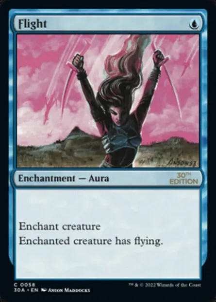 Flight, Magic card 30A 58 — 30th Anniversary Edition set