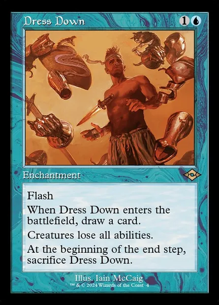 Déculottée, carte Magic H2R 4 — extension Modern Horizons 2 Timeshifts
