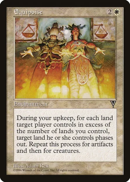 Equipoise, Magic card VIS 3 — Visions set