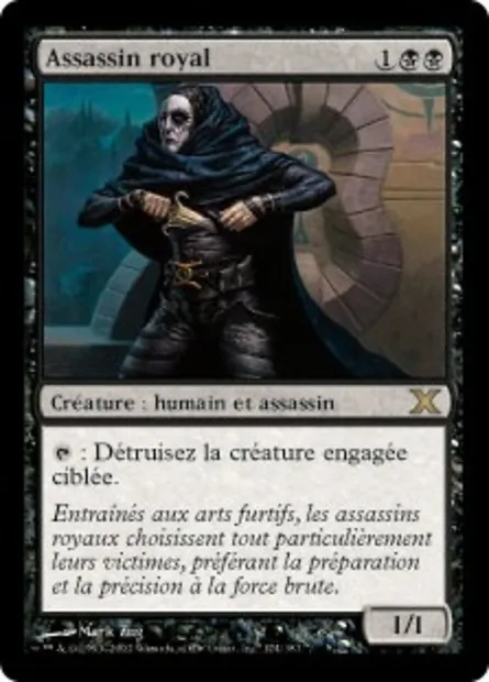 Assassin royal, carte Magic 10E 174 — extension Dixième édition
