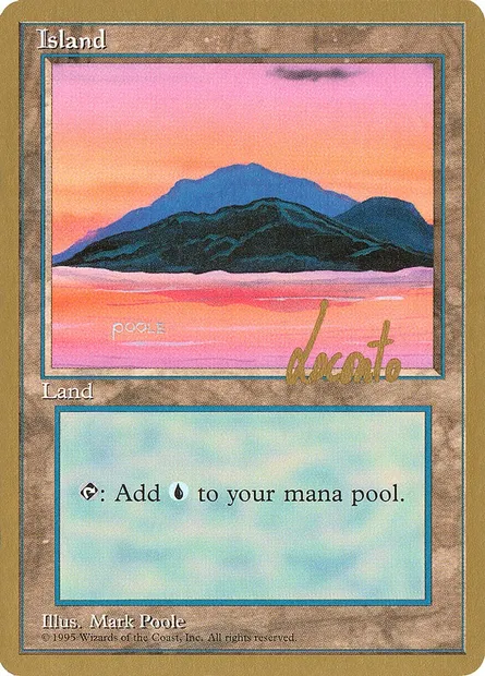 Île, carte Magic PTC ml369 — extension Pro Tour Collector Set