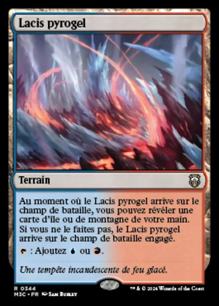 Lacis pyrogel, carte Magic M3C 344 — extension Modern Horizons 3 Commander