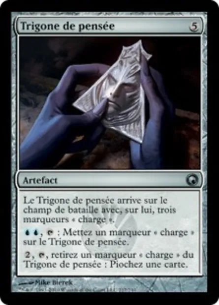 Trigone de pensée, carte Magic SOM 217 — extension Cicatrices de Mirrodin