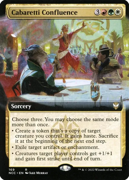 Cabaretti Confluence, Magic card NCC 169 — New Capenna Commander set