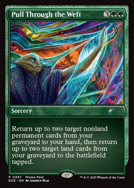 Pull Through the Weft, Magic card EOE 397 — Edge of Eternities set