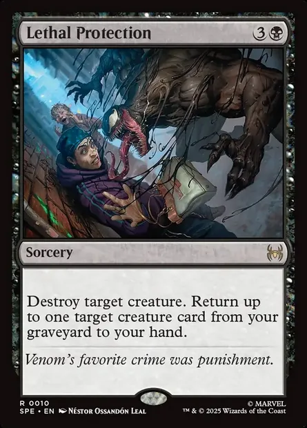 Lethal Protection, Magic card SPE 10 — Marvel's Spider-Man Eternal set