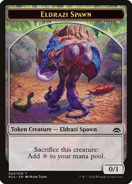 Eldrazi Spawn, Magic card TPCA 3 — Planechase Anthology Tokens set